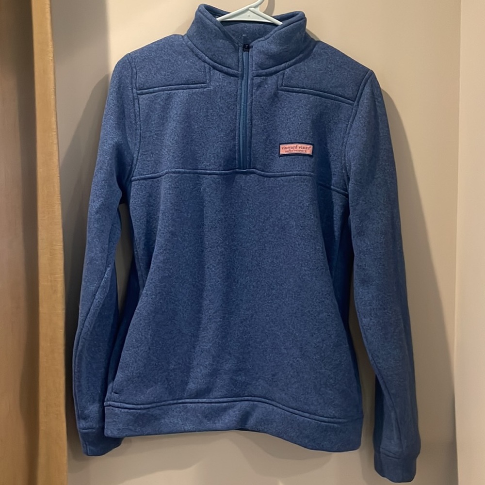 Vineyard Vines Boys Sweater Fleece Shep Shirt size XL